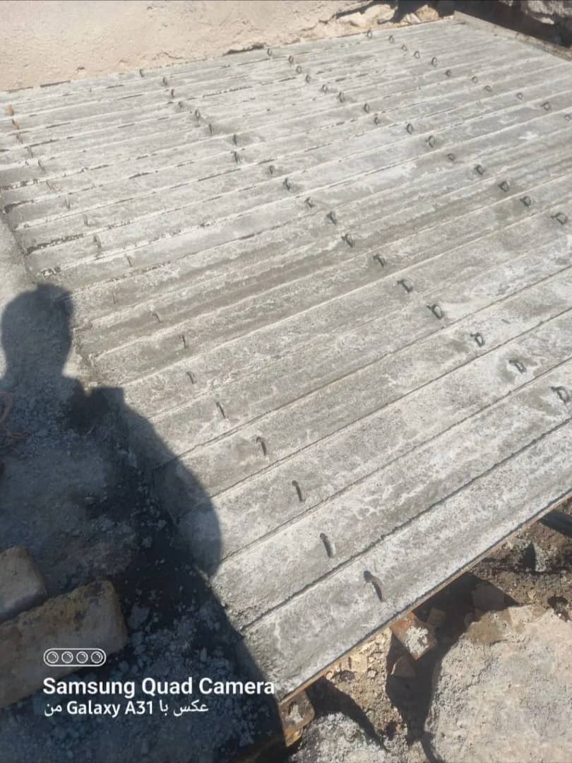 تولید و فروش تیرچه بتنی و پایه فنس کاظمی در کرمانشاه